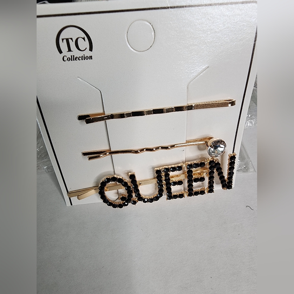 Crystal Hair Pin Set | QUEEN